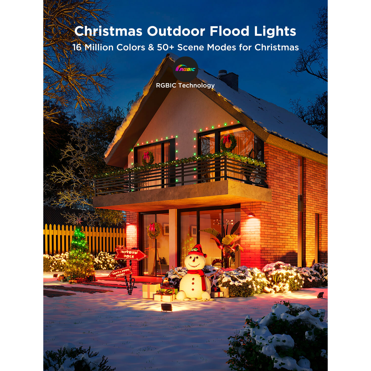 Набір GOVEE H8057 Outdoor FLood Lights 2 (H8057C11)