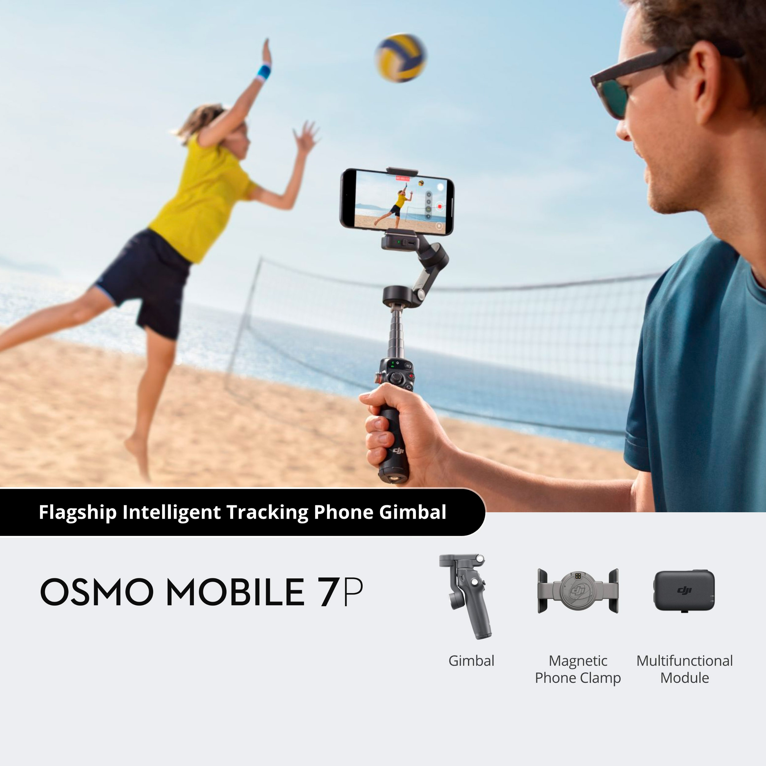 Стабілізатор DJI Osmo Mobile 7 Black (CP.OS.00000401.01)