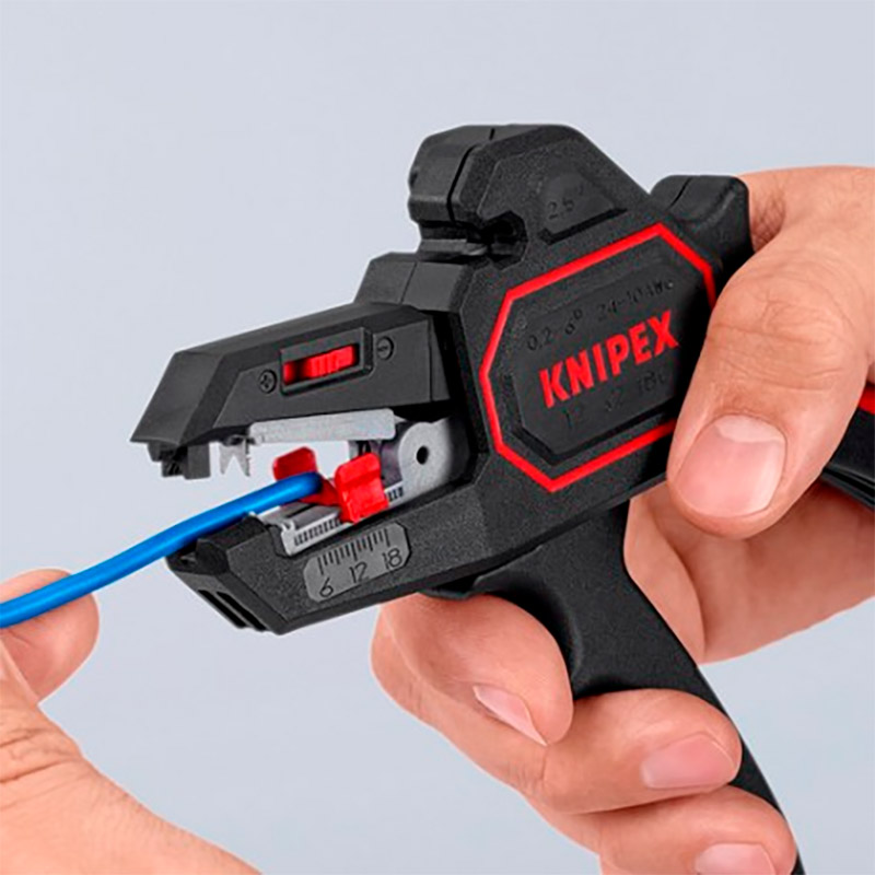 Съёмник изоляции KNIPEX Automatic Insulation Stripper 180мм