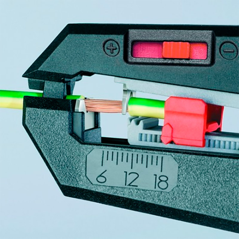Съёмник изоляции KNIPEX Automatic Insulation Stripper 180мм