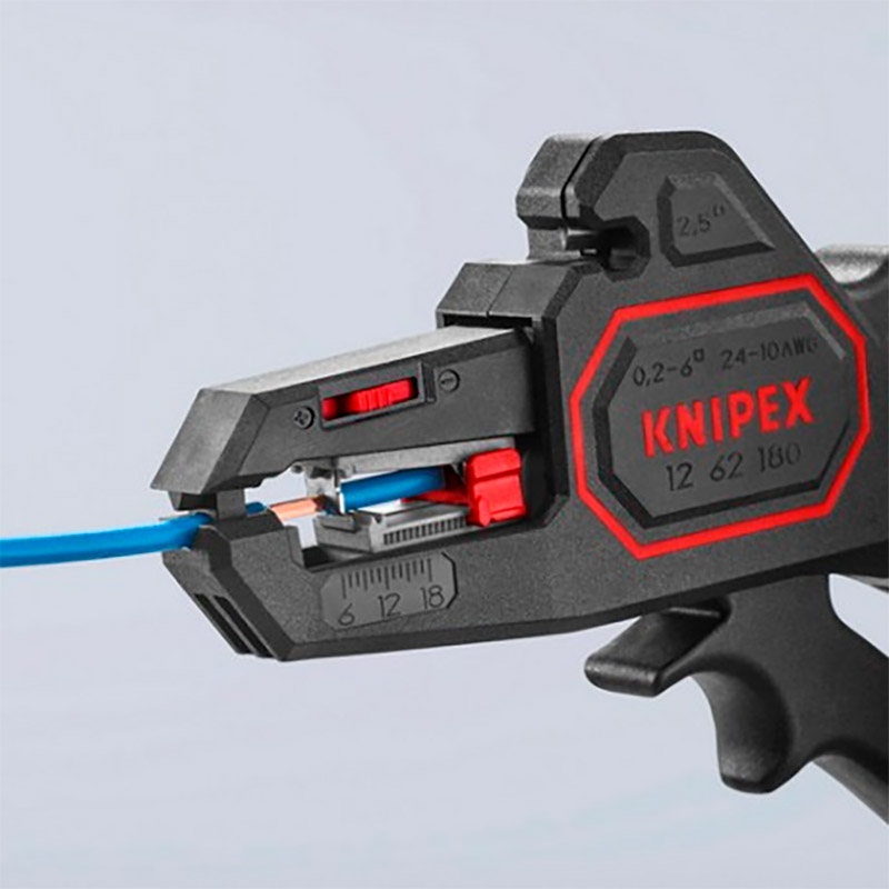 Съёмник изоляции KNIPEX Automatic Insulation Stripper 180мм