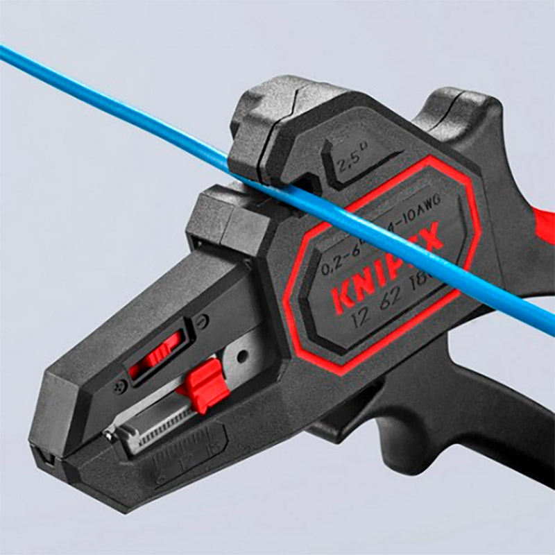 Съёмник изоляции KNIPEX Automatic Insulation Stripper 180мм