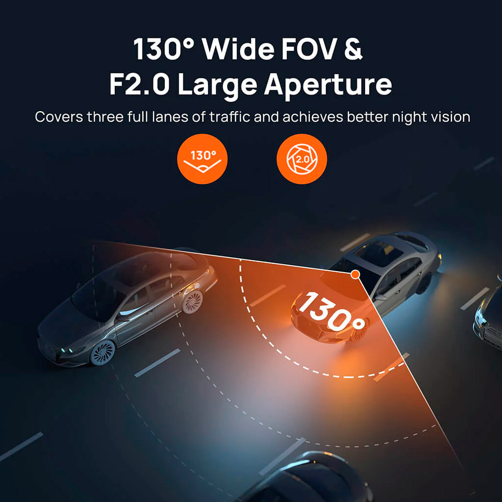 Автомобильный видеорегистратор XIAOMI 70MAI Dash Cam M310 Black