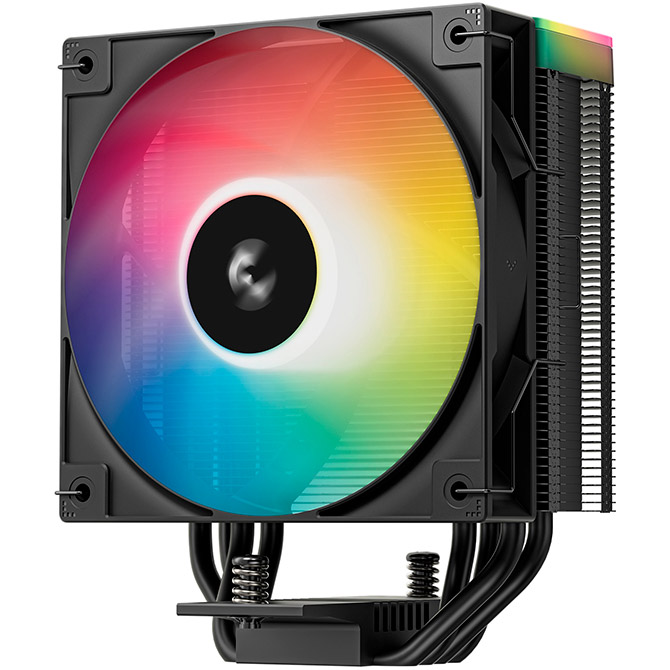 Кулер для процессора DEEPCOOL AG400 BK ARGB V2 Black (R-AG400-BKAMMN-GJD)
