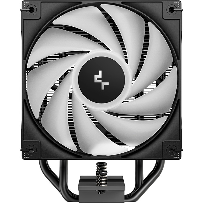 Кулер для процессора DEEPCOOL AG400 BK ARGB V2 Black (R-AG400-BKAMMN-GJD)