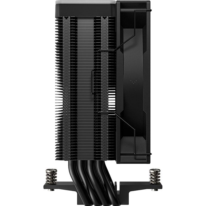 Кулер для процессора DEEPCOOL AG400 BK ARGB V2 Black (R-AG400-BKAMMN-GJD)
