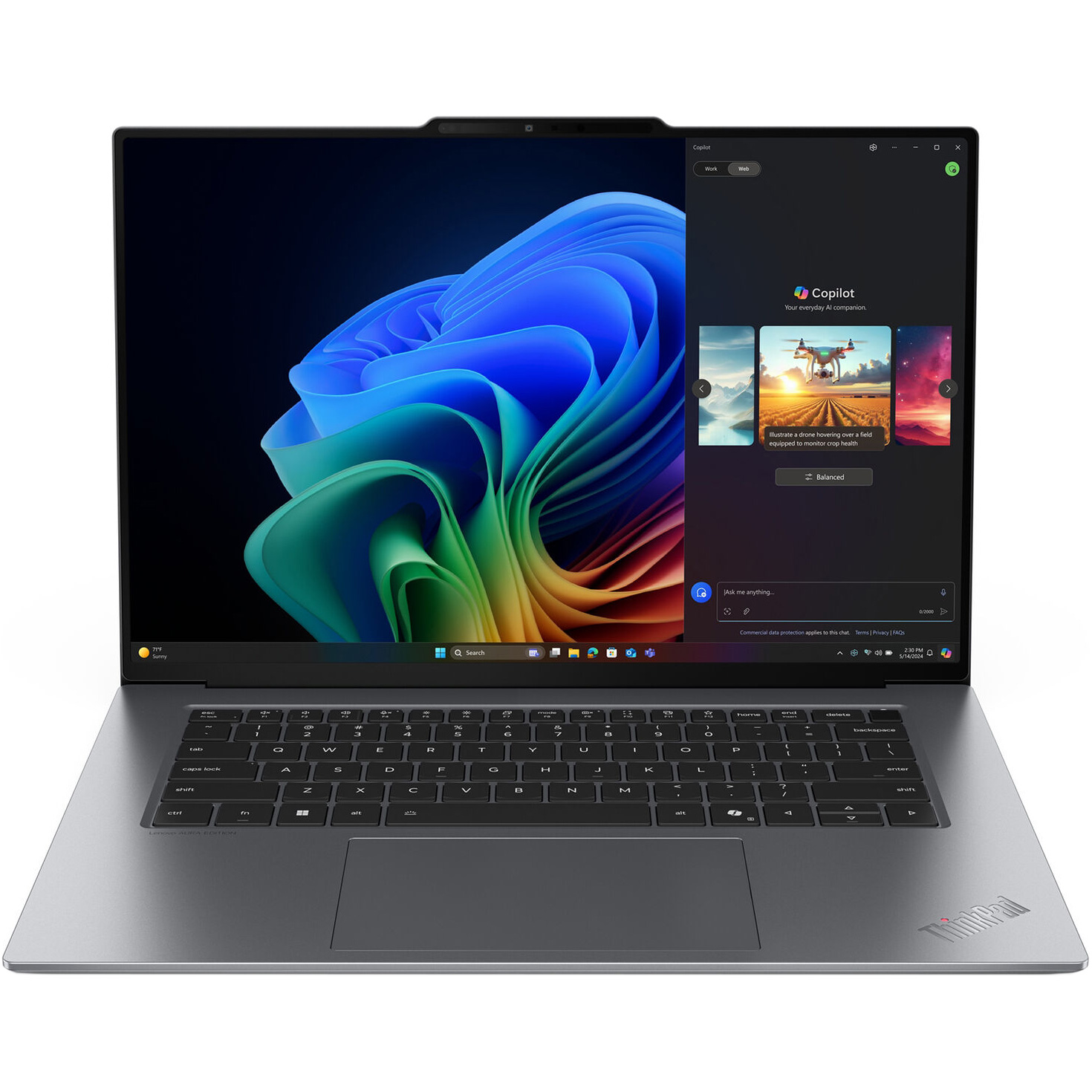 Ноутбук LENOVO ThinkPad X9-15 Gen 1 Gray (21Q60020RA)