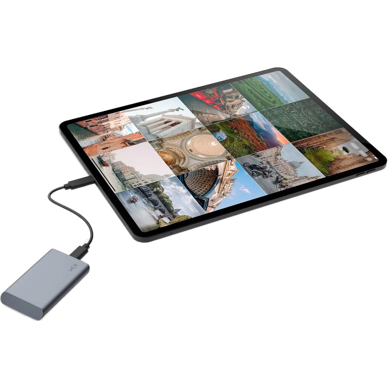 Портативний SSD диск LACIE Mobile Secure 1TB USB3.2 Gen2 (STKH1000800)
