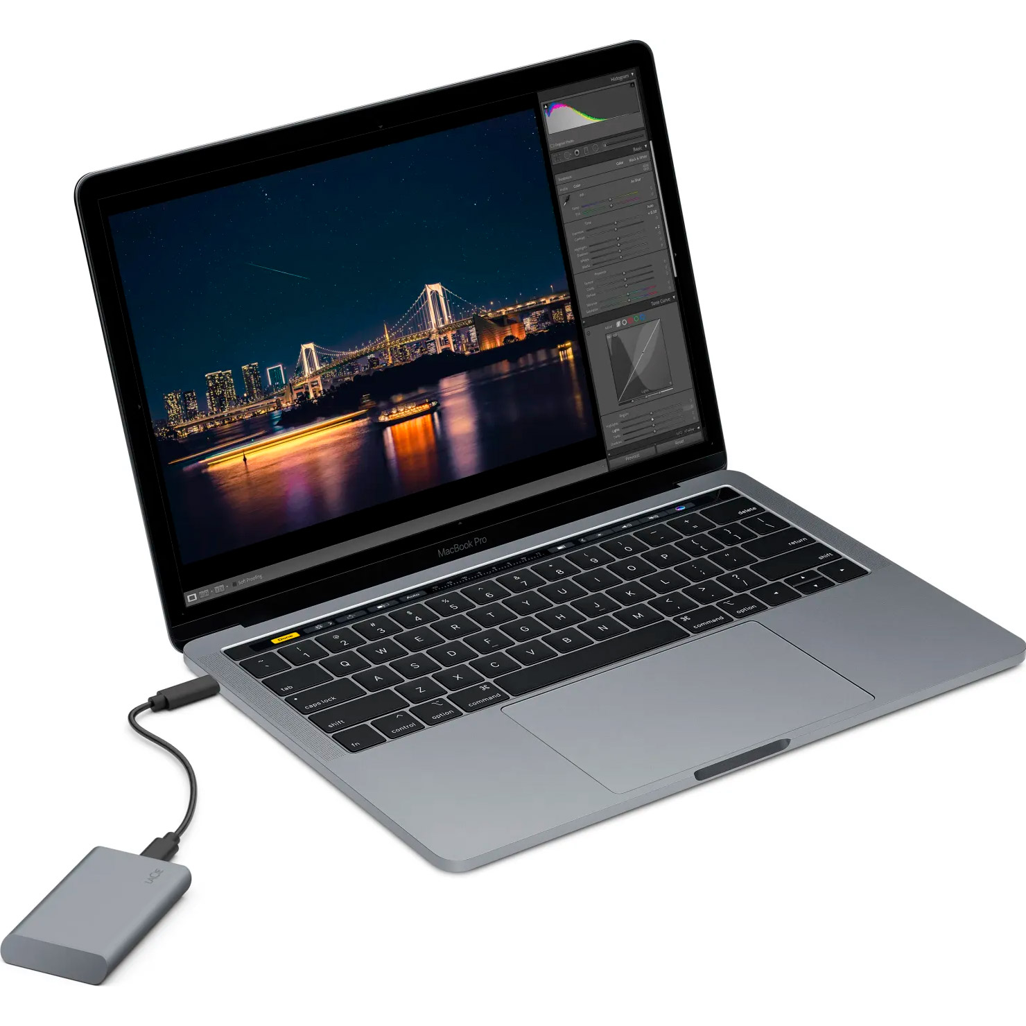 Портативний SSD диск LACIE Mobile Secure 1TB USB3.2 Gen2 (STKH1000800)