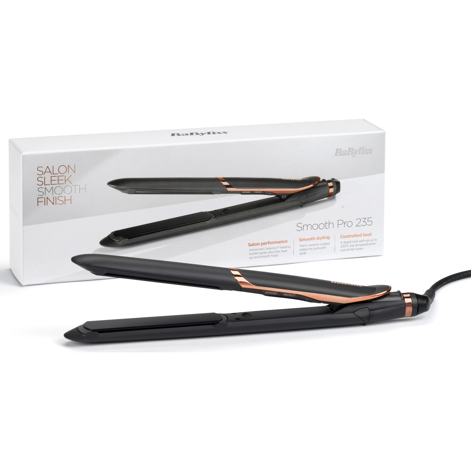 Випрямляч для волосся BABYLISS ST394E Smooth Pro 235