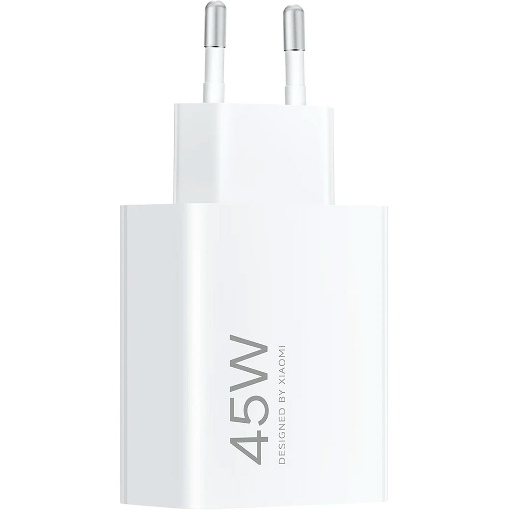 Зарядное устройство XIAOMI 45W Turbo Charging USB-A White (BHR07SLEU)
