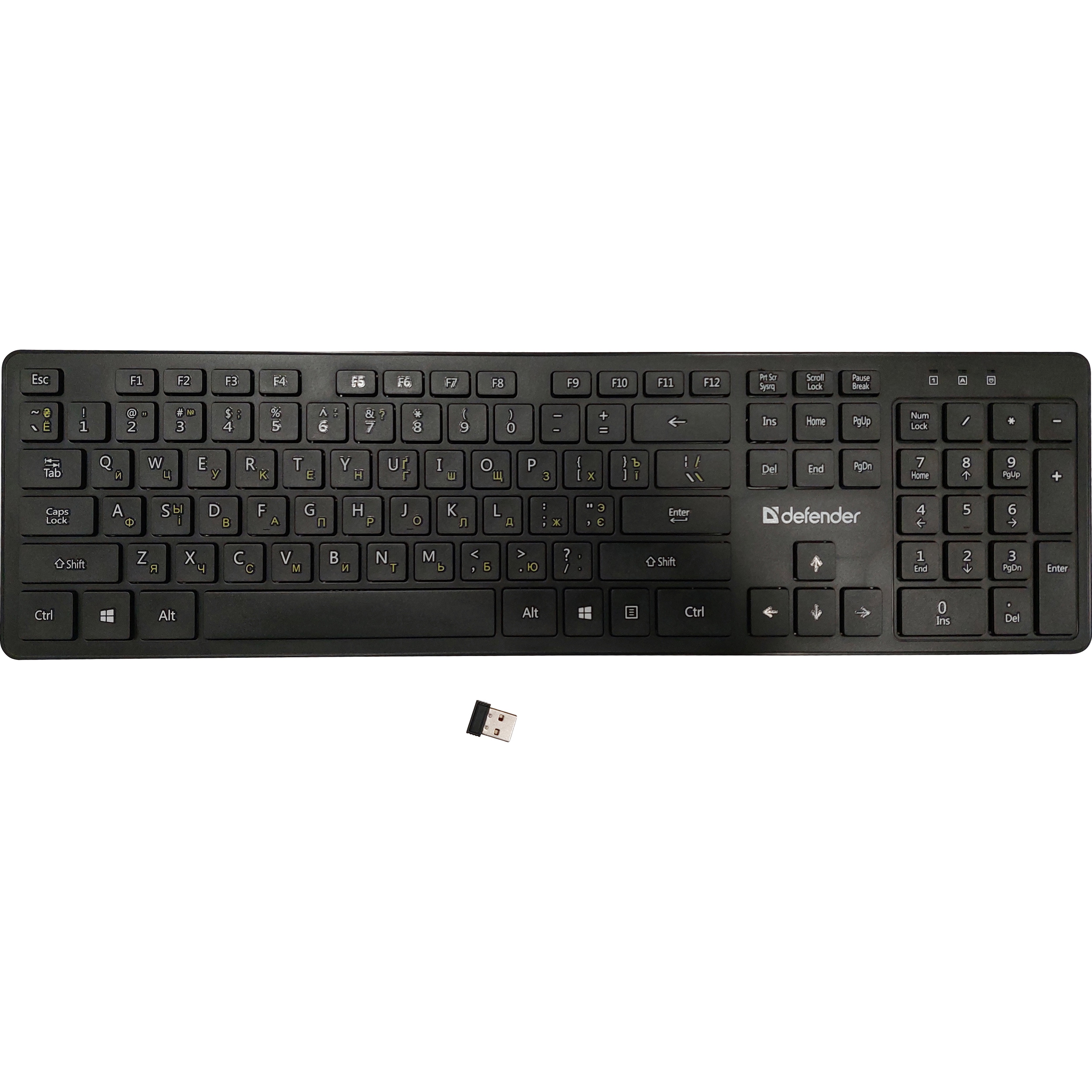 Клавіатура бездротова DEFENDER Comfort MT (450950)