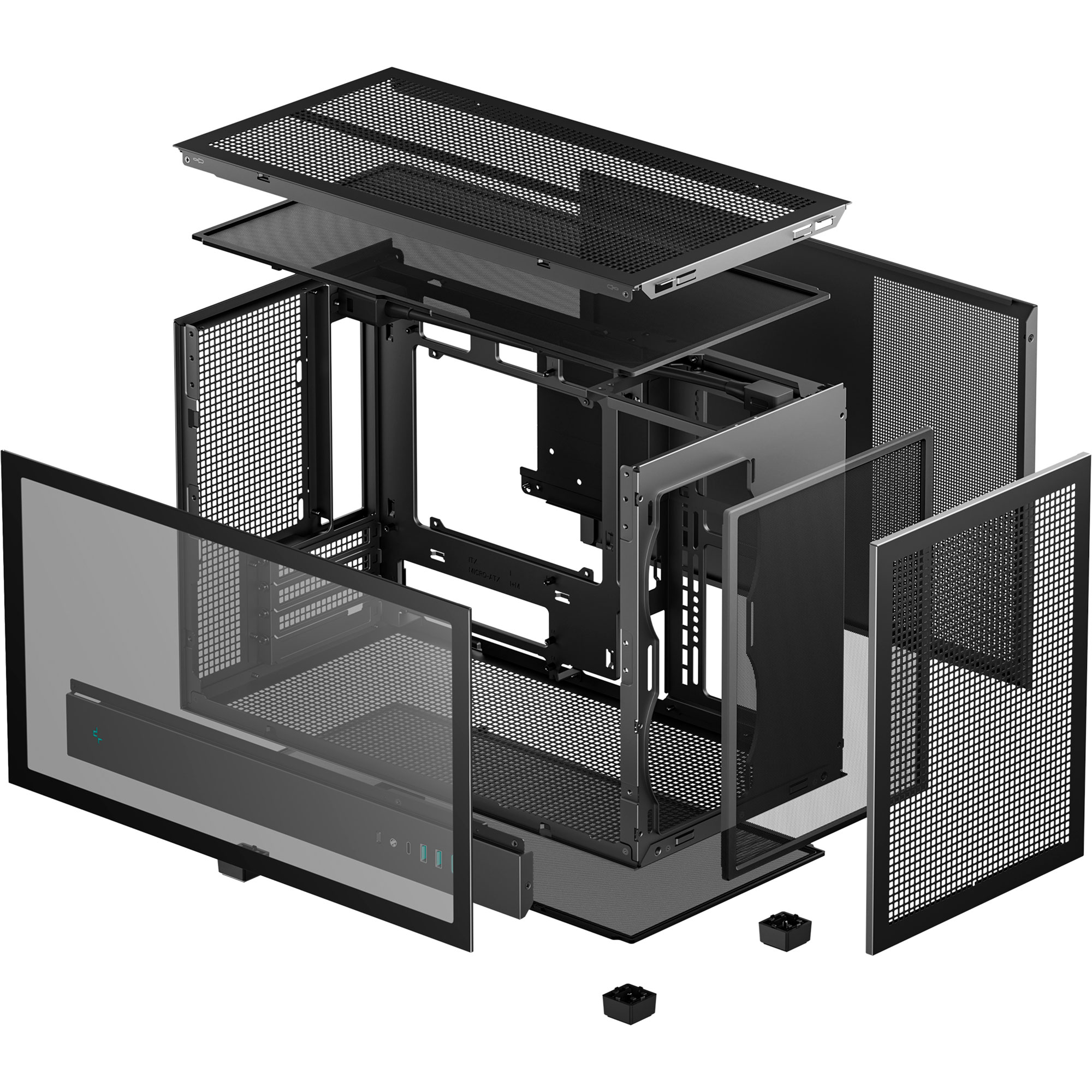 Корпус DEEPCOOL CH260 Black (R-CH260-BKNGM0-G-1)