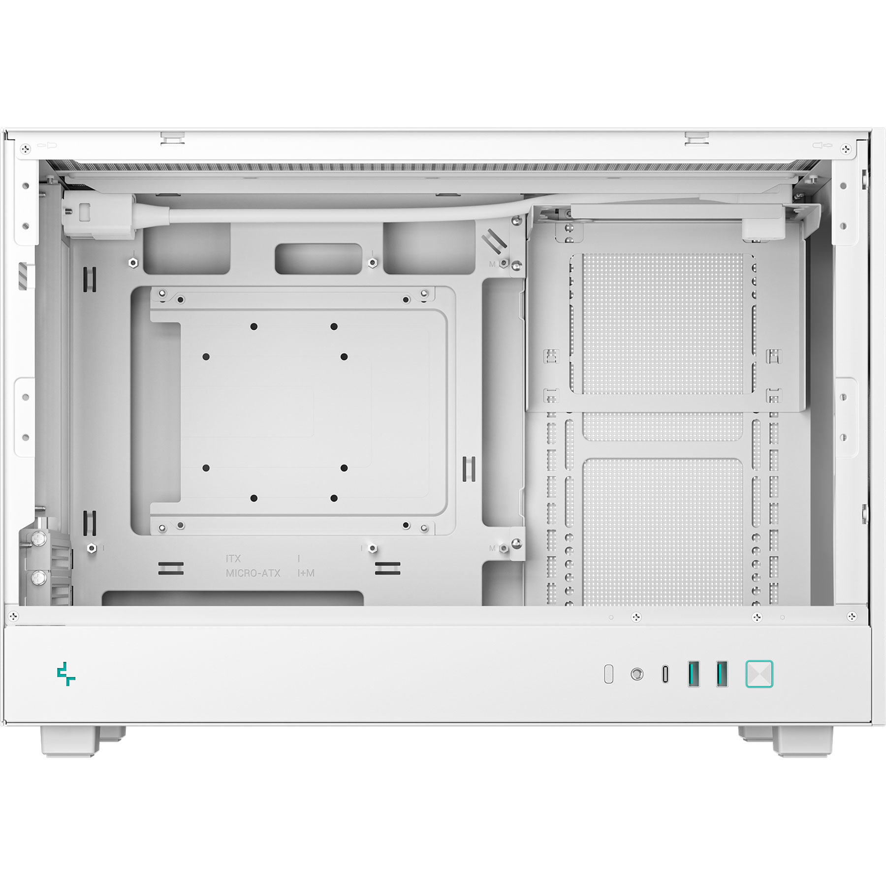 Корпус DEEPCOOL CH260 White (R-CH260-WHNGM0-G-1)