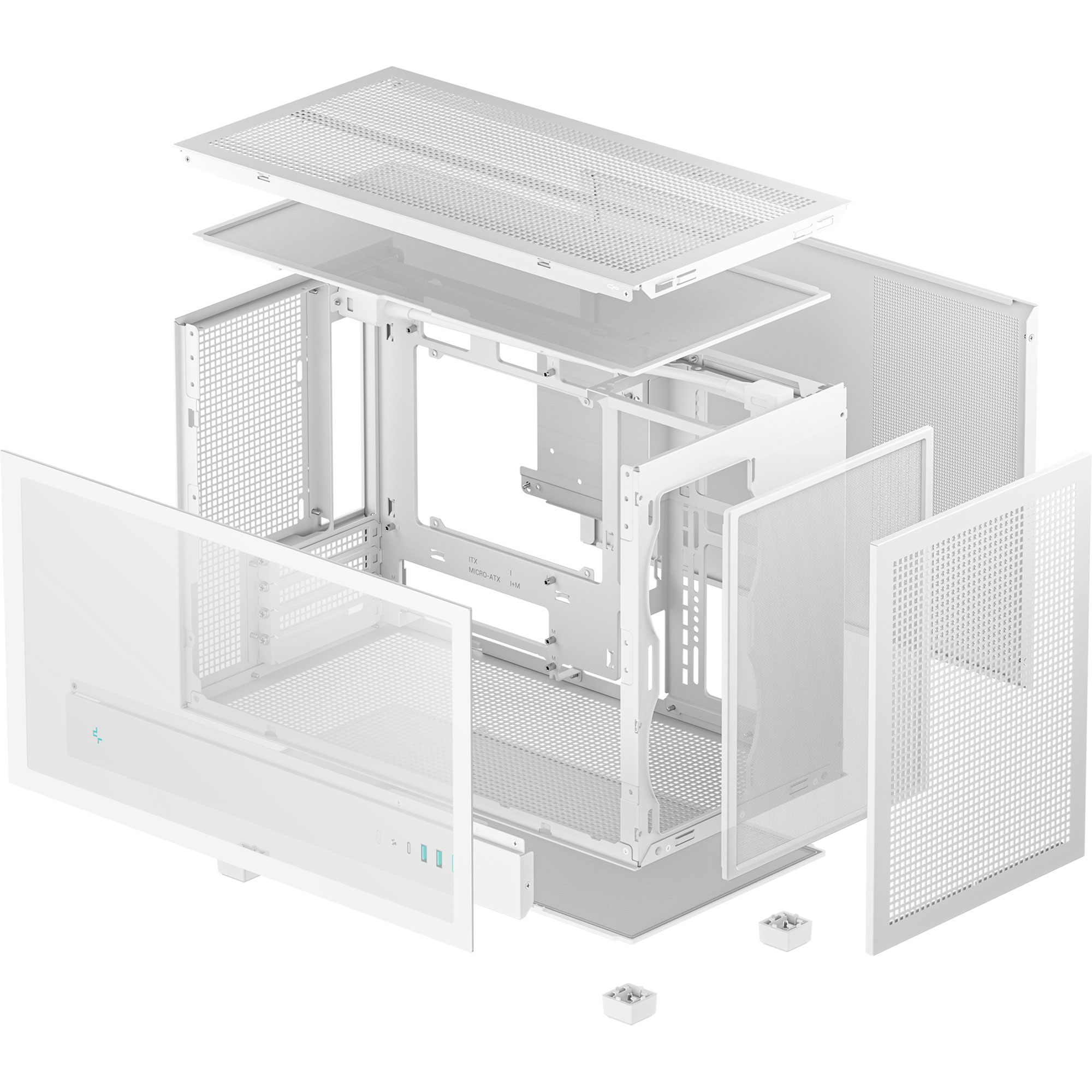 Корпус DEEPCOOL CH260 White (R-CH260-WHNGM0-G-1)