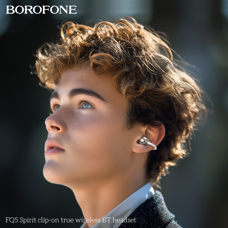 Навушники BOROFONE FQ5 Spirit Milky White