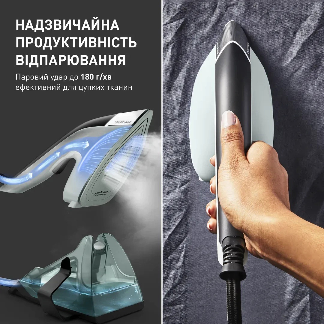 Відпарювач для одягу TEFAL Duo Power 2-in-1 (JF4031E0)