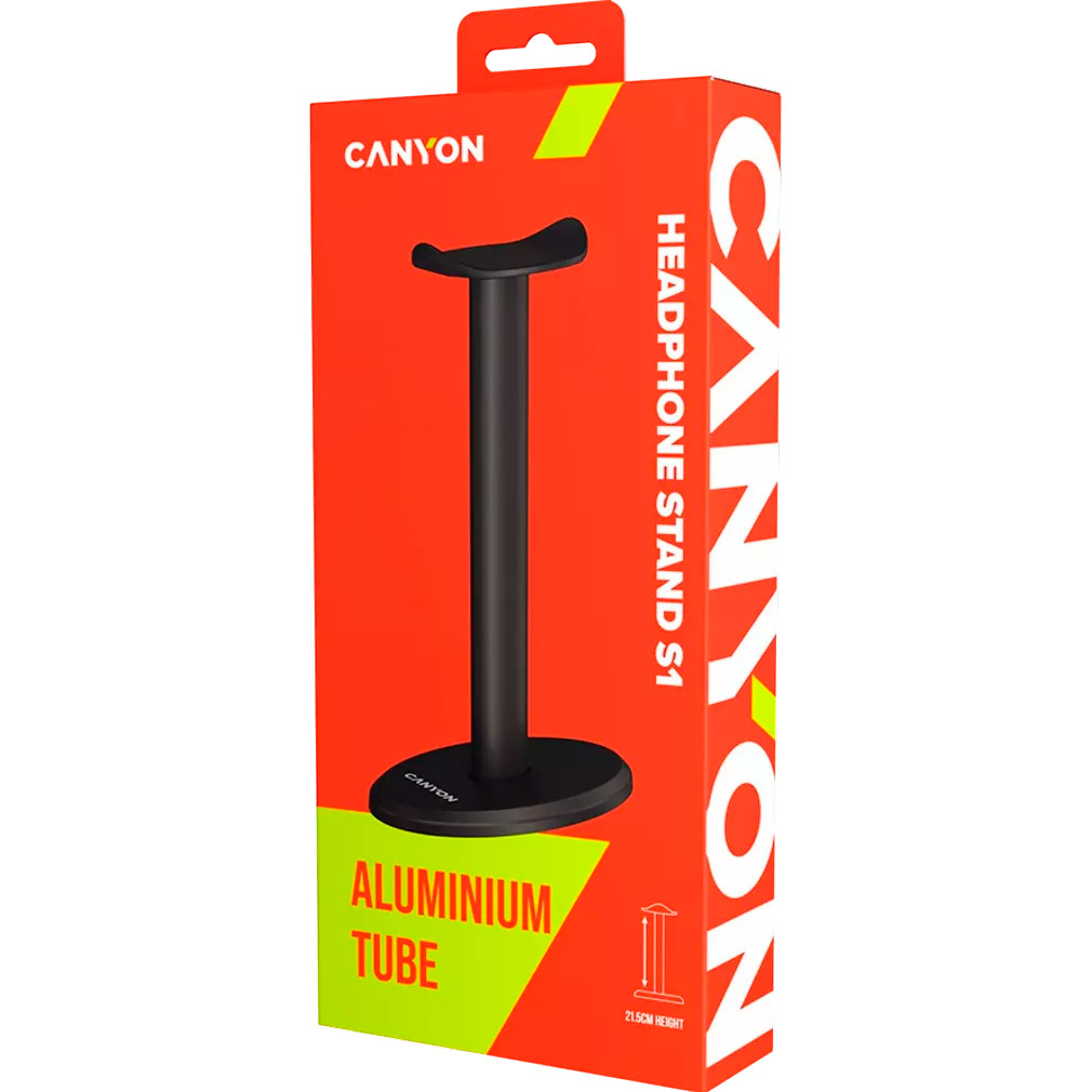Подставка для наушников CANYON Headphone Stand S1 Black