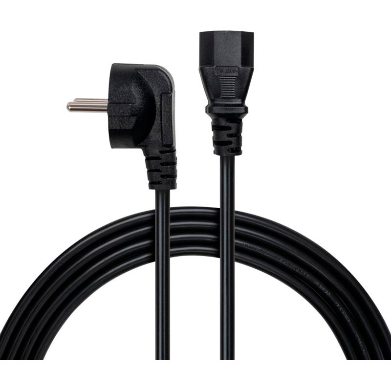 Кабель живлення VINGA CEE 7/7 - C13 5м (VYPCC13515CU)
