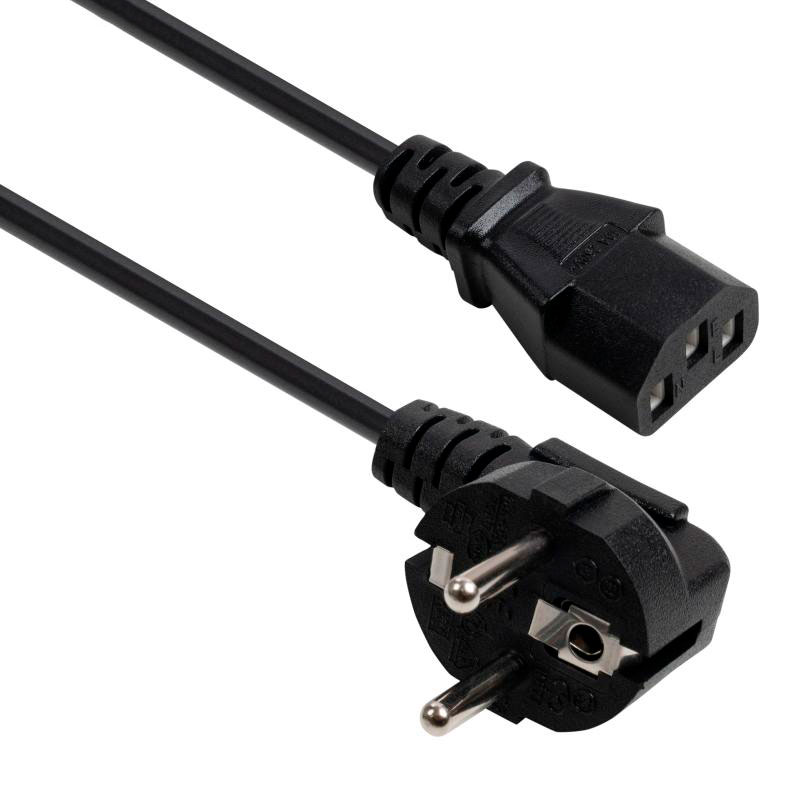 Кабель живлення VINGA CEE 7/7 - C13 5м (VYPCC1351CU)
