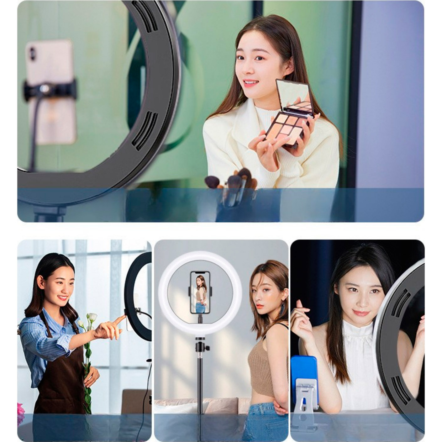 Кільцева LED лампа RTAKO AR-GTB05-13 Ring light