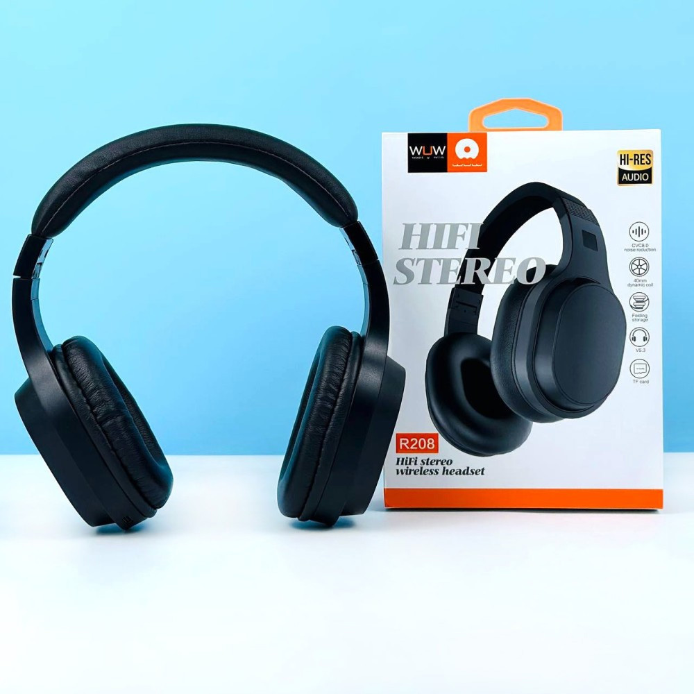 Навушники WUW R208 Black