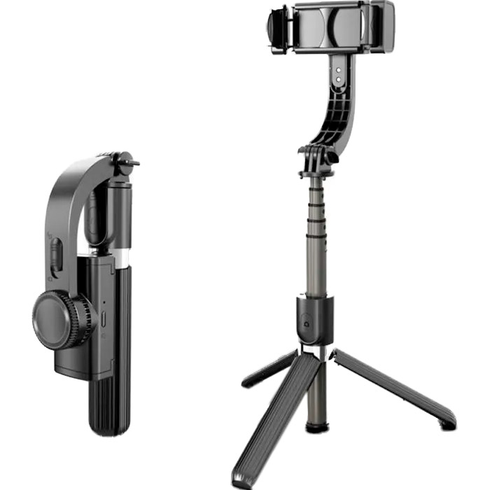 Стабілізатор RTAKO L08 Mini Anti-shake Gimbal Graphite Black