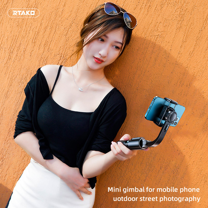 Стабілізатор RTAKO L08 Mini Anti-shake Gimbal Graphite Black