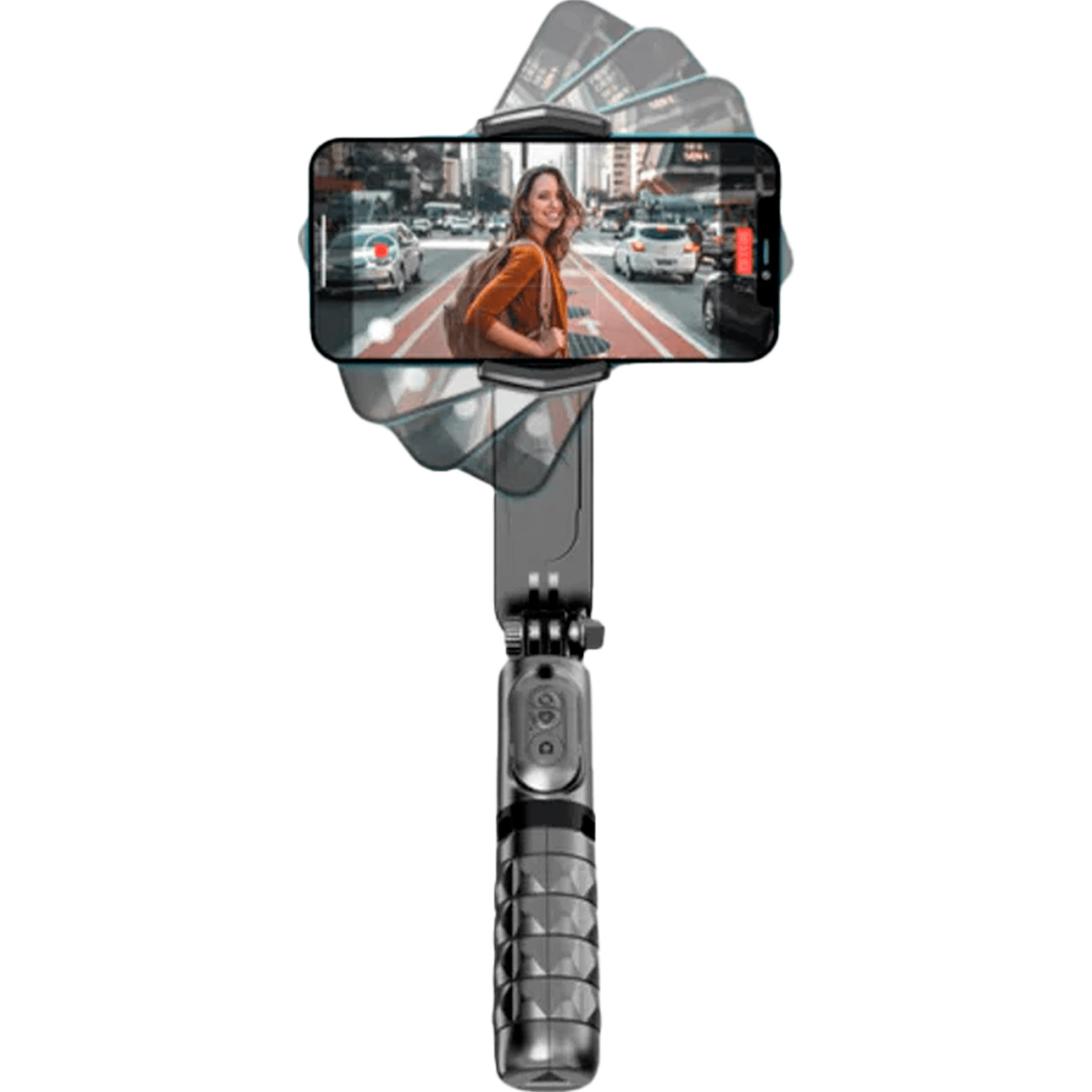 Стабілізатор RTAKO Q18 Orthogonal Three-Axis Pan-Tilt Gimbal Ceramic Black
