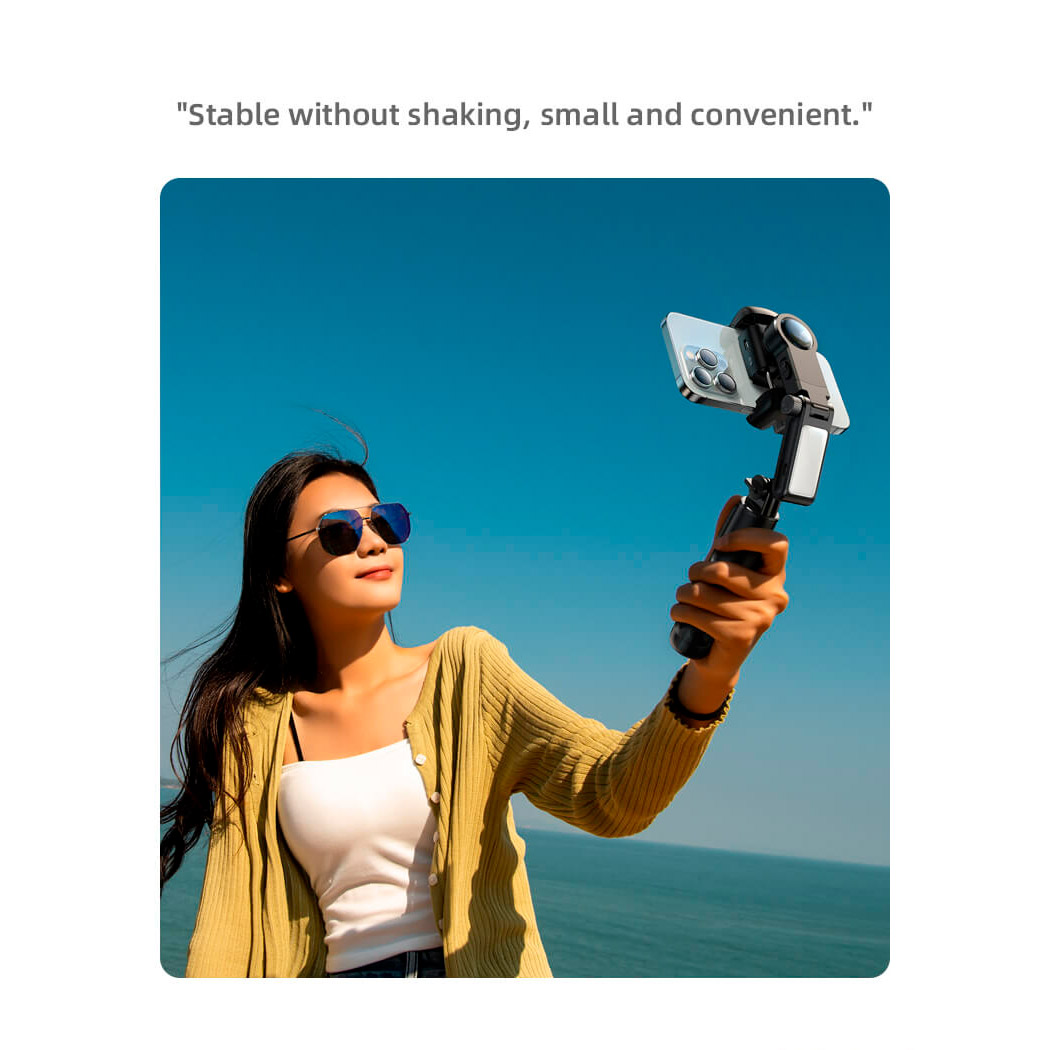 Стабілізатор RTAKO Q18 Orthogonal Three-Axis Pan-Tilt Gimbal Ceramic Black