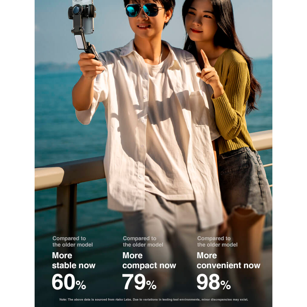Стабілізатор RTAKO Q18 Orthogonal Three-Axis Pan-Tilt Gimbal Ceramic Black