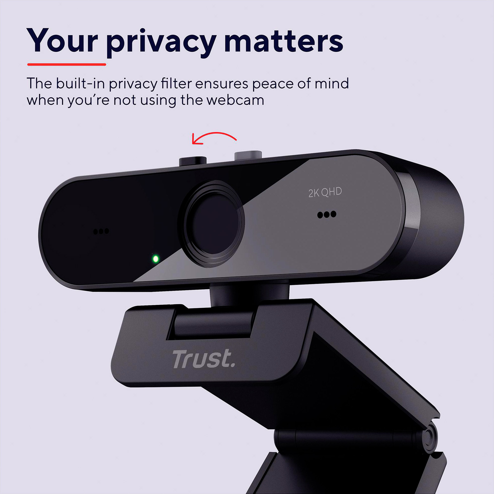 Веб-камера TRUST TW-250 QHD Eco Black (24733)