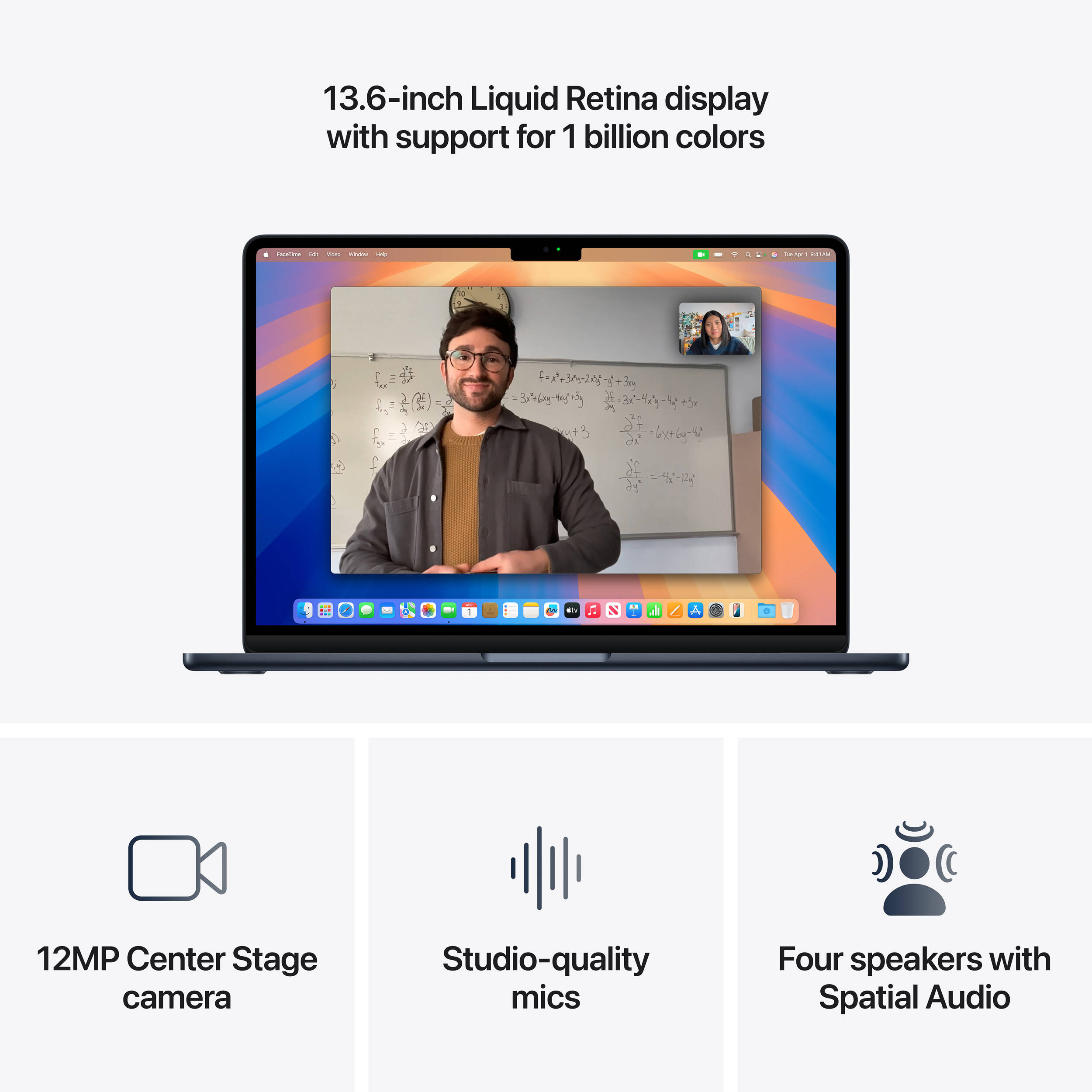 Ноутбук APPLE A3240 MacBook Air M4 13" 24GB/512GB Midnight (MC6C4UA/A)