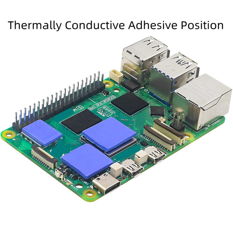Радиатор с вентилятором RASPBERRY PI для Raspberry Pi 5 (RA800)