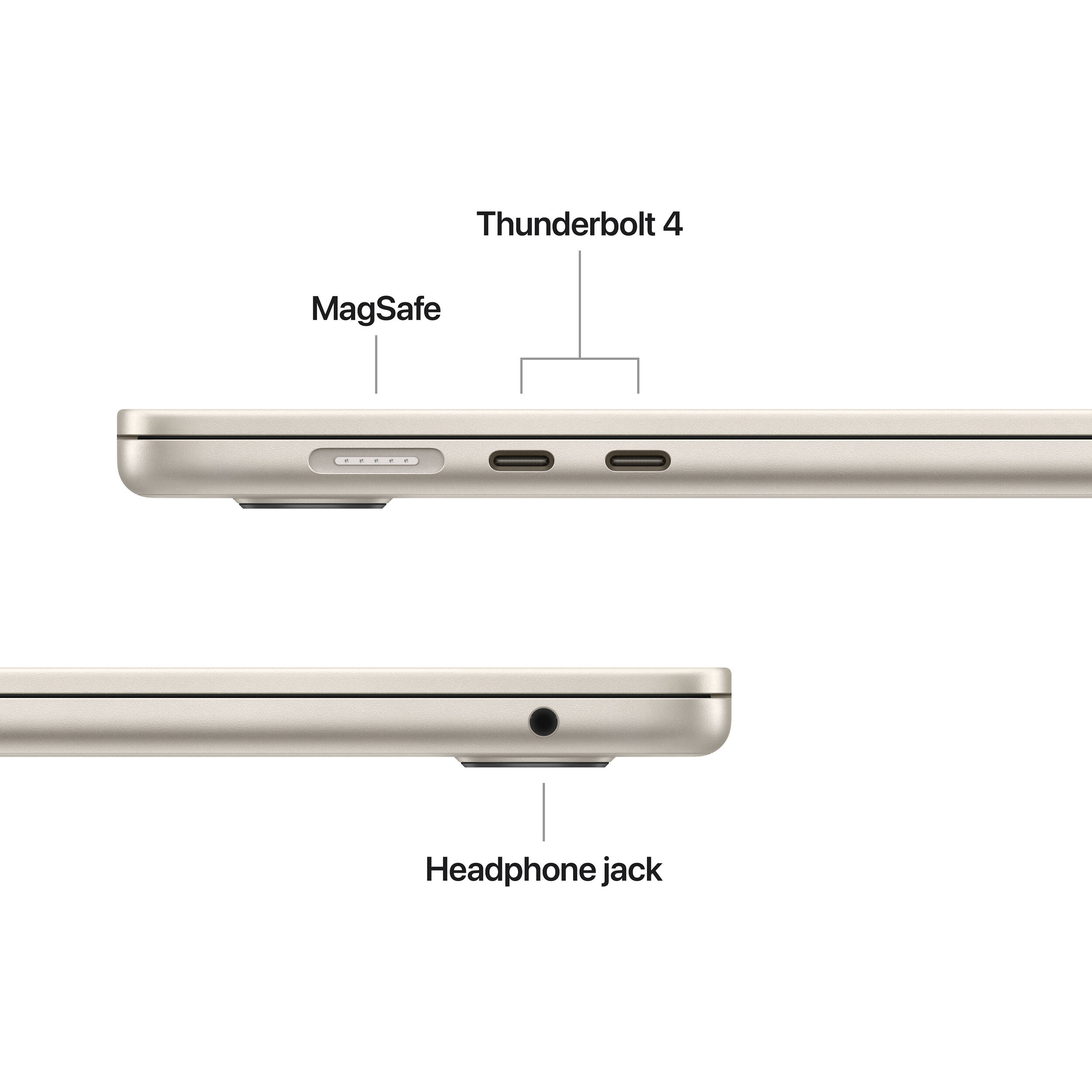 Ноутбук APPLE A3241 MacBook Air M4 15" 16GB/256GB Starlight (MW1J3UA/A)