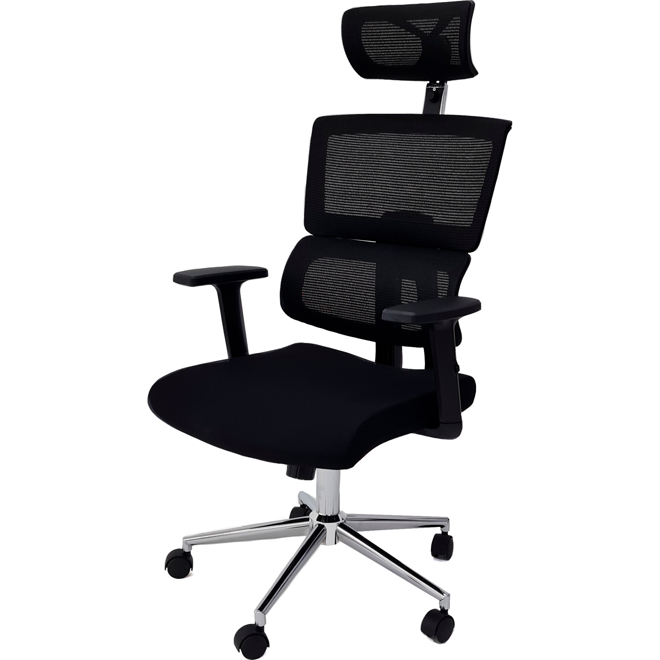 Крісло офісне BARSKY Mesh Office Black (BM-10)