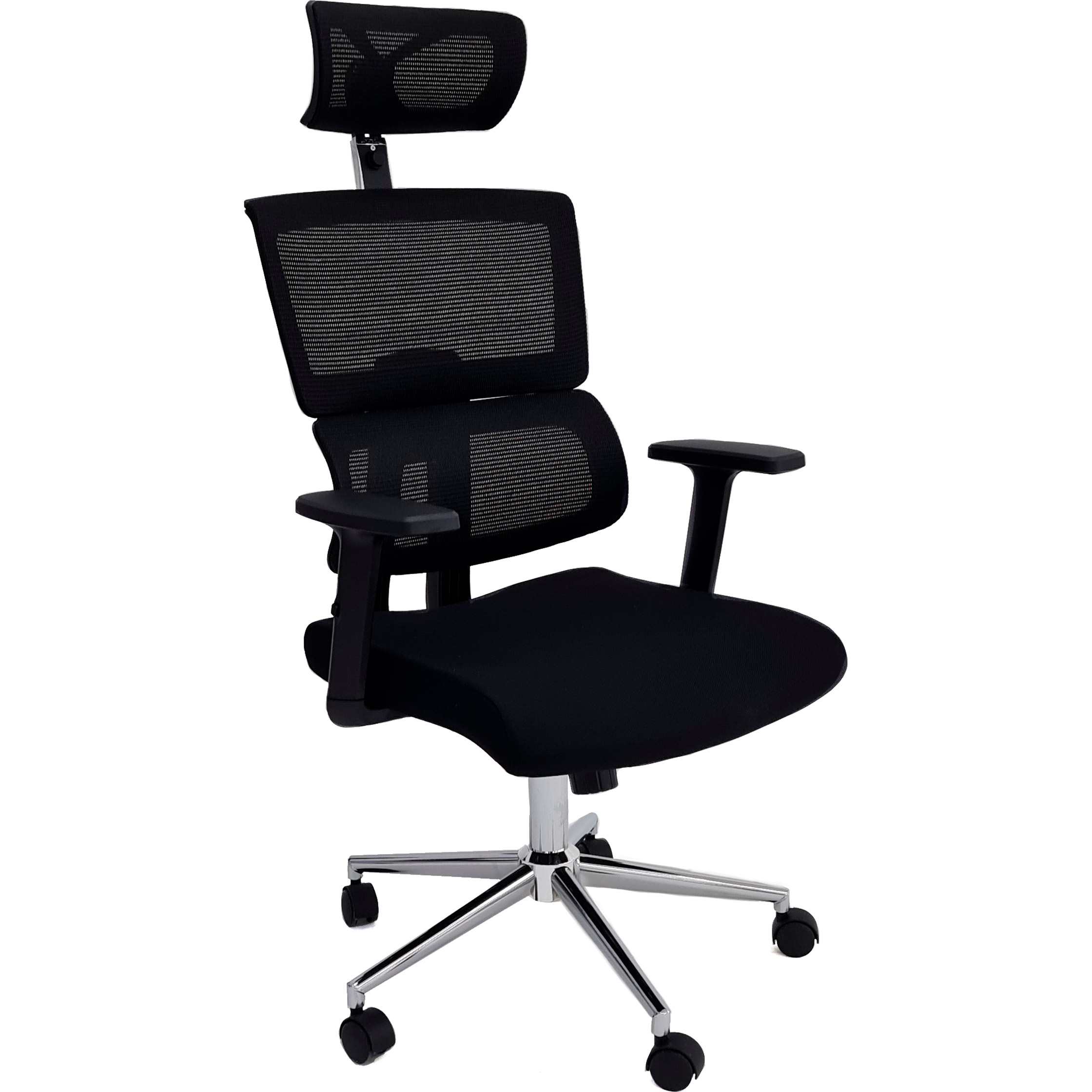 Крісло офісне BARSKY Mesh Office Black (BM-10)