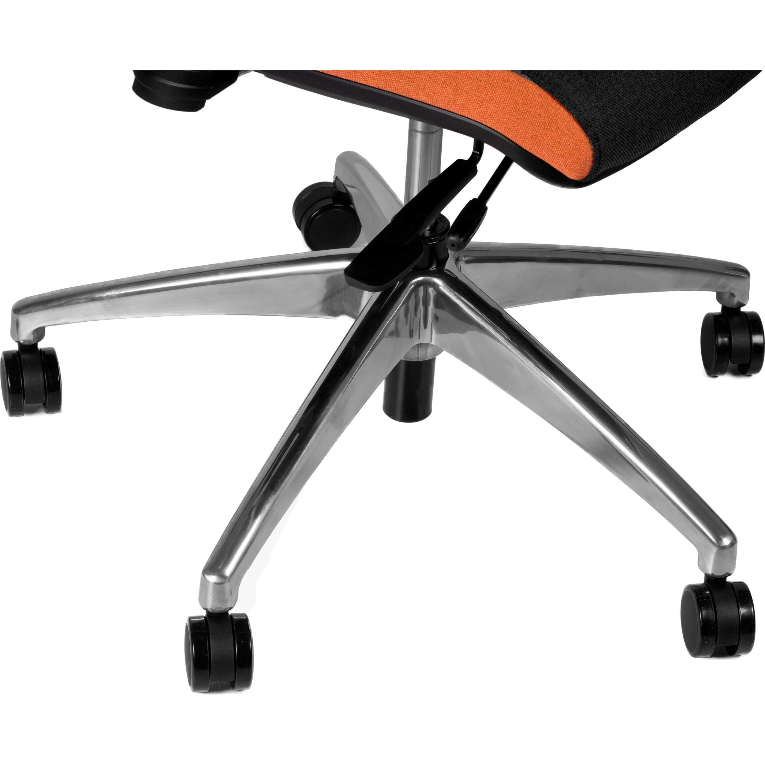 Крісло офісне BARSKY Air Pump Up Black/Orange (AP-01)