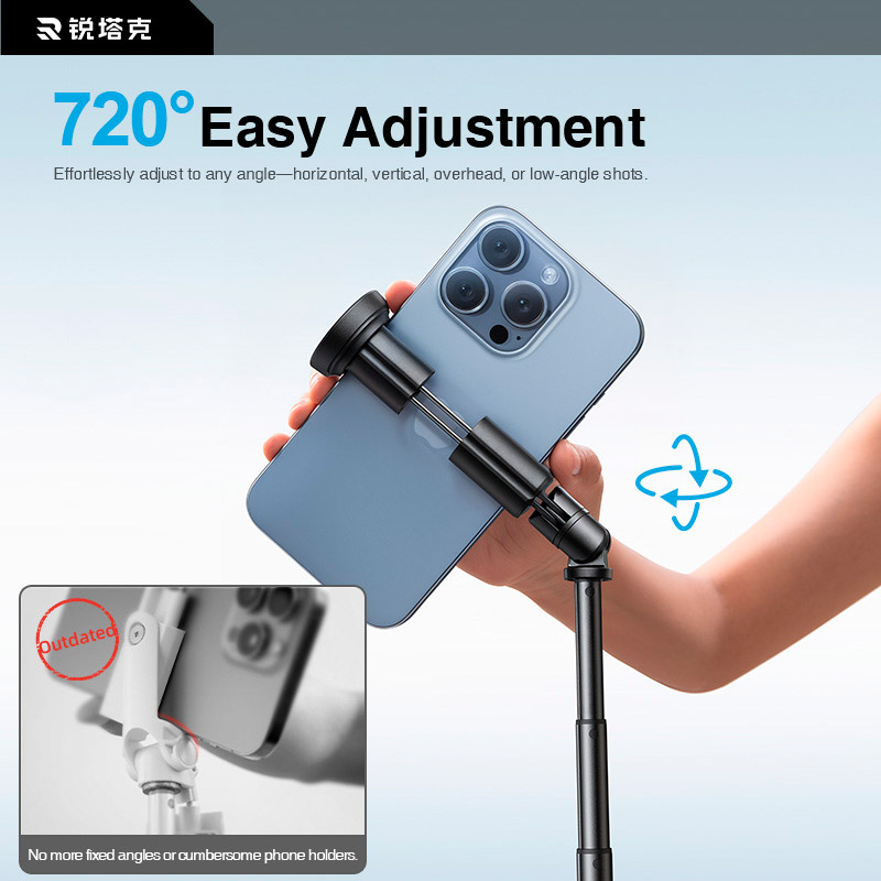 Монопод-трипод RTAKO RZP001-AB226 Integrated Selfie Stick
