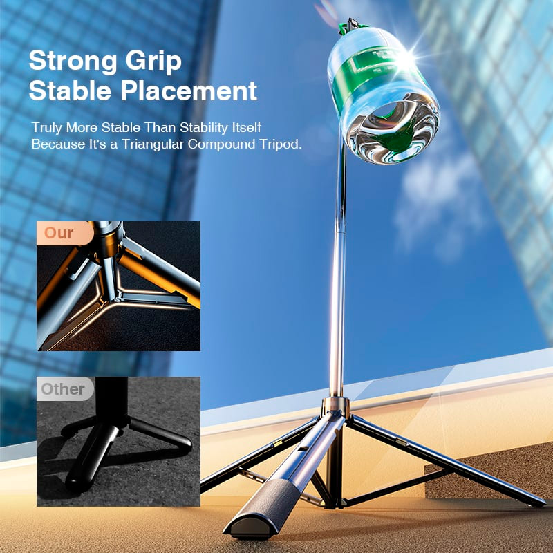 Монопод-трипод RTAKO ZP220 Pro Ultra-Wide Angle Selfie Stick