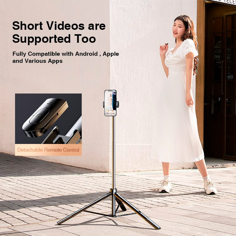 Монопод-трипод RTAKO ZP220 Pro Ultra-Wide Angle Selfie Stick