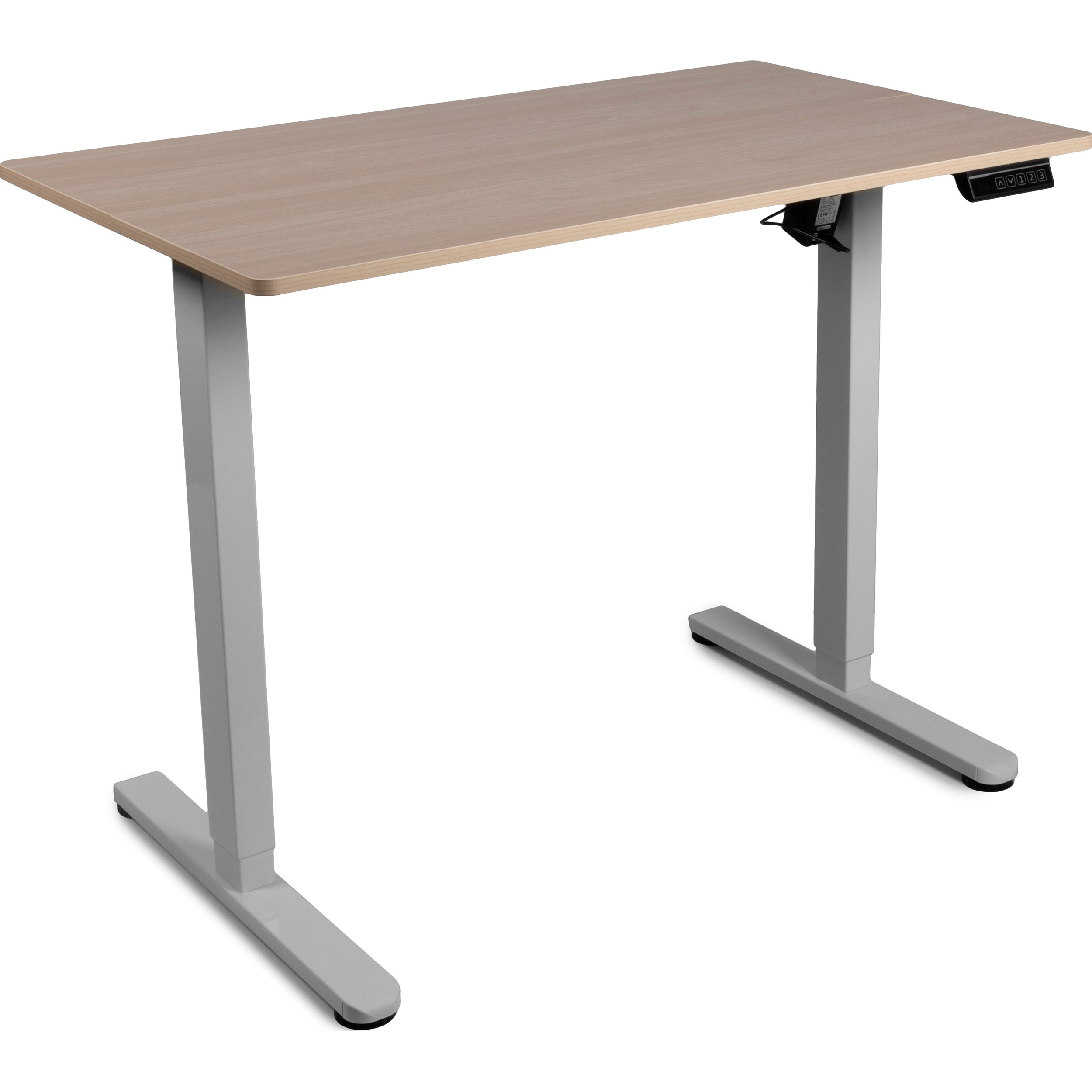 Комп'ютерний стіл BARSKY StandUp Home White/Beige (BSTH-02)