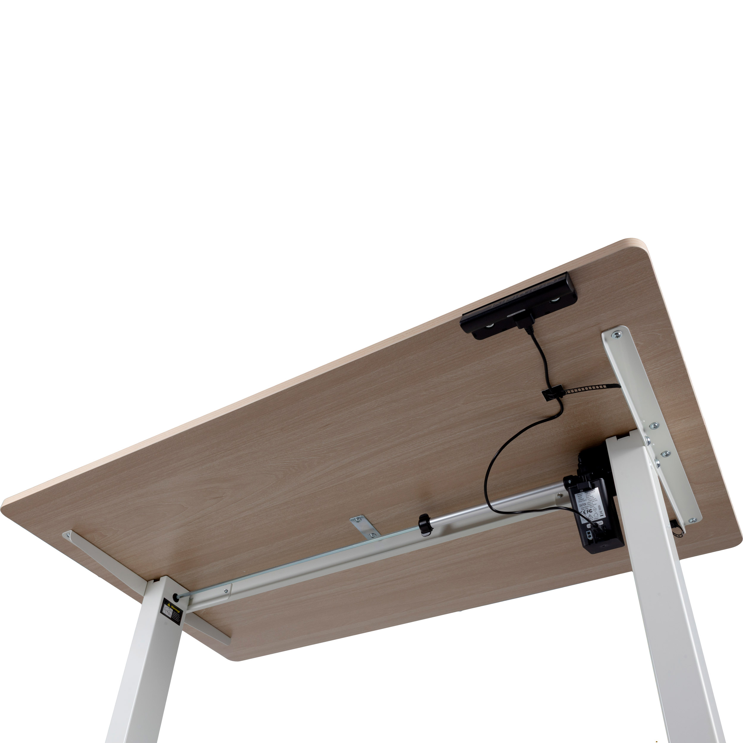 Комп'ютерний стіл BARSKY StandUp Home White/Beige (BSTH-02)