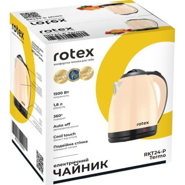 Электрочайник ROTEX RKT24-P Termo