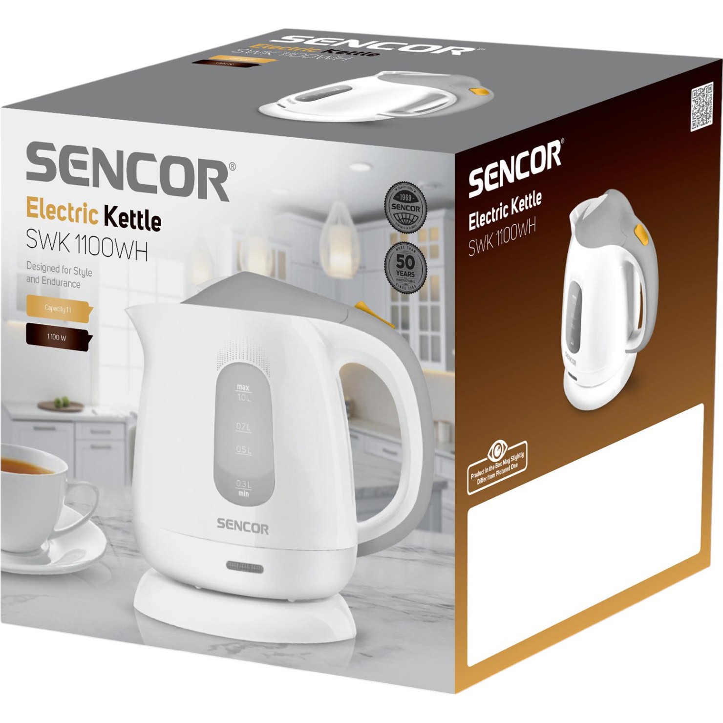 Электрочайник SENCOR SWK 1100WH (41019961)