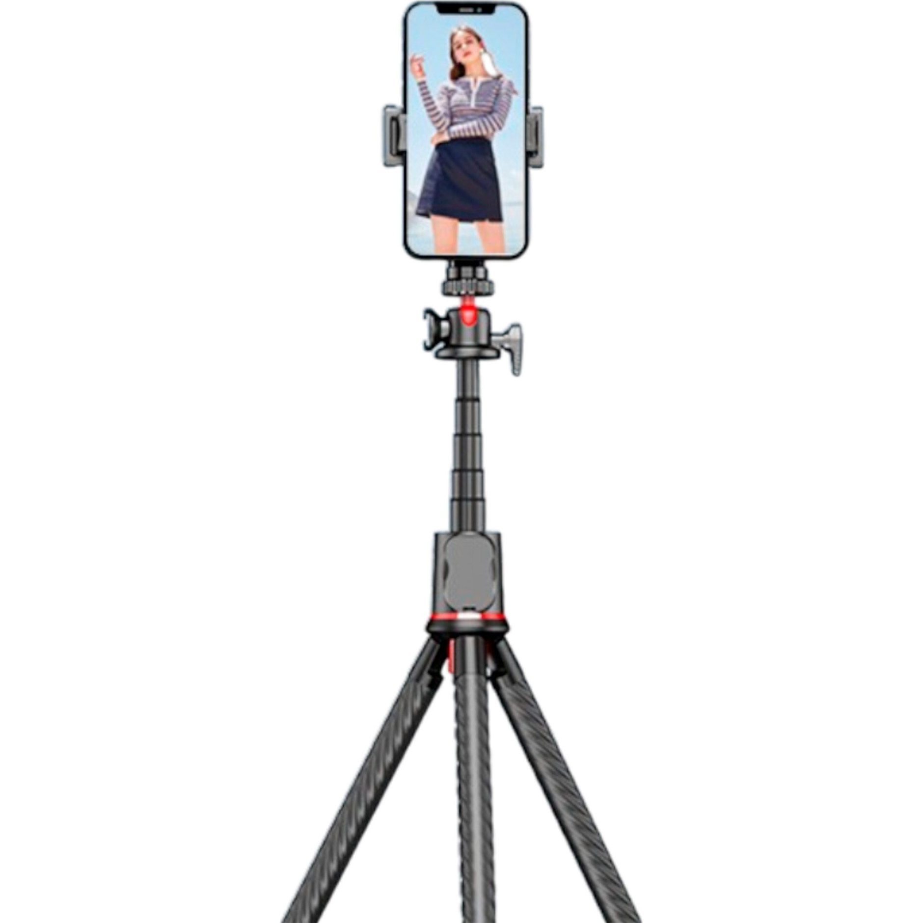 Монопод-трипод RTAKO C03 Octopus Extendable Tripod Selfie Stick with Detachable Phone Holder