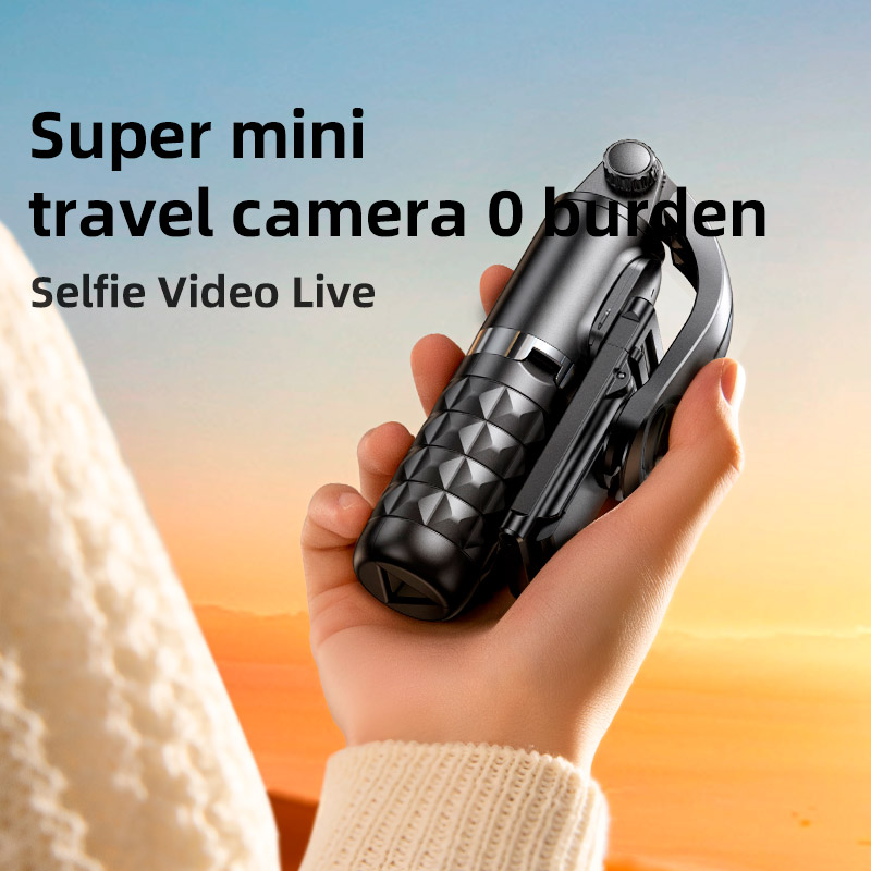 Монопод-трипод RTAKO Q10R MINI Clip Selfie Stick Matte Black