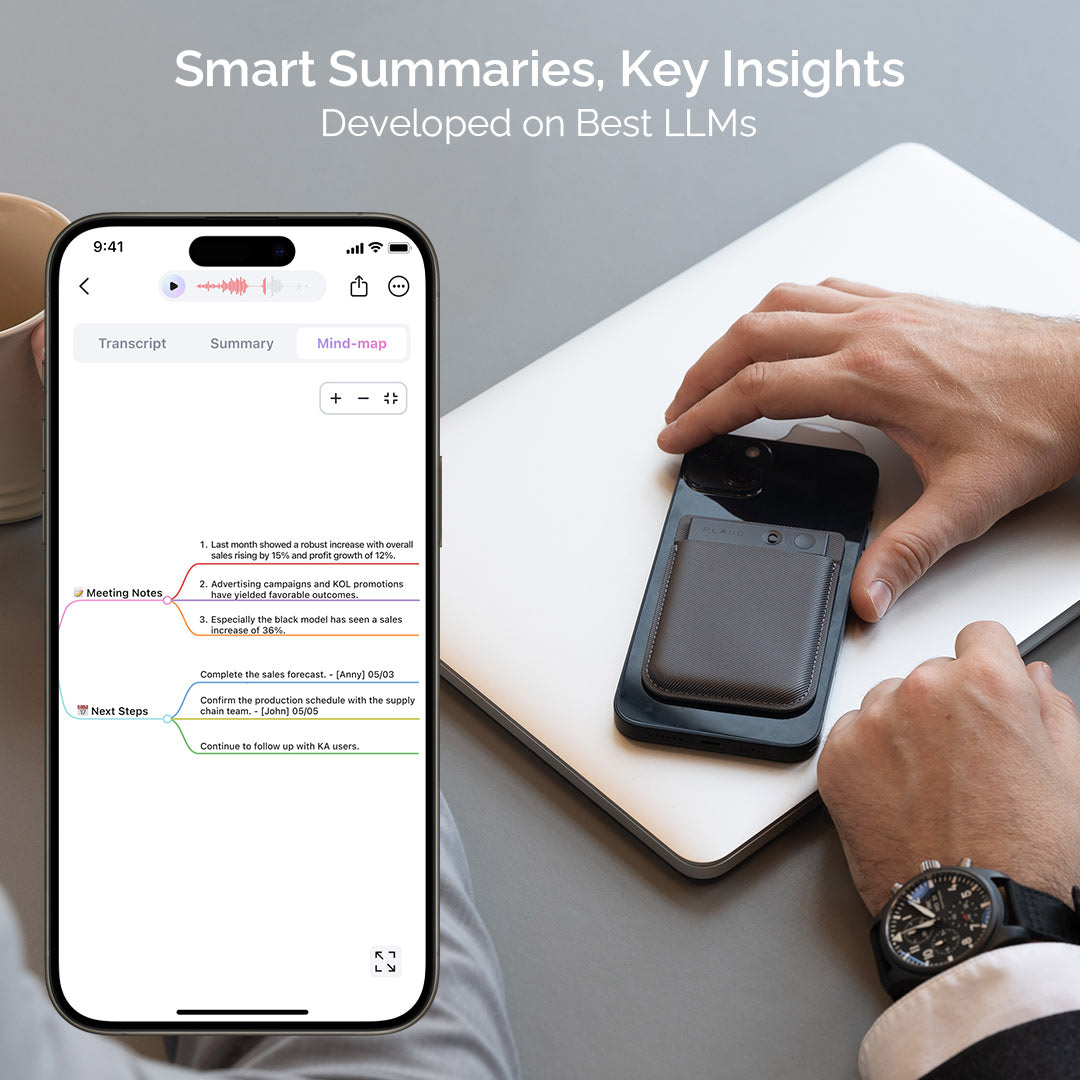 AI диктофон PLAUD.AI Note Black