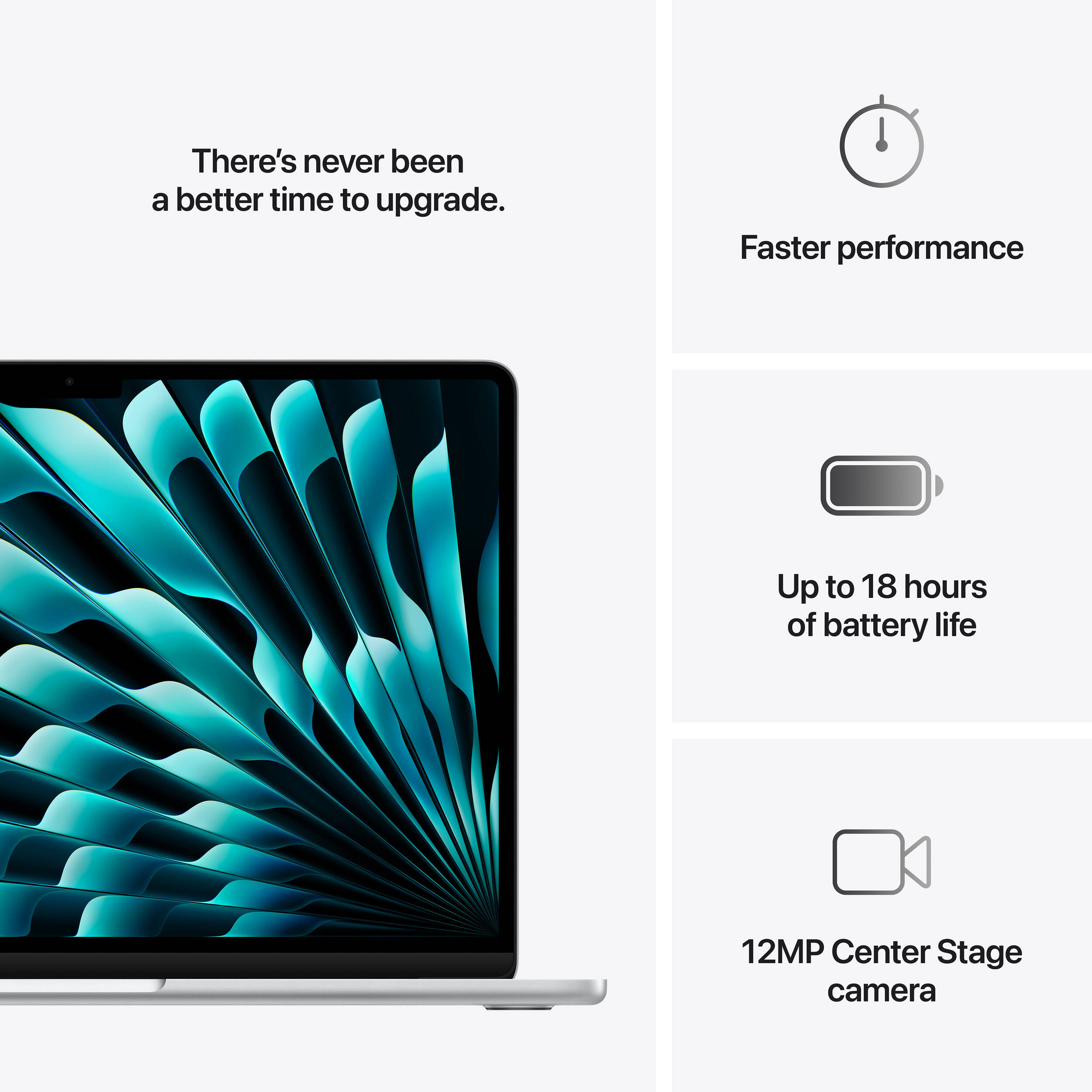 Ноутбук APPLE A3240 MacBook Air M4 13" 16GB/256GB Silver (MW0W3UA/A)