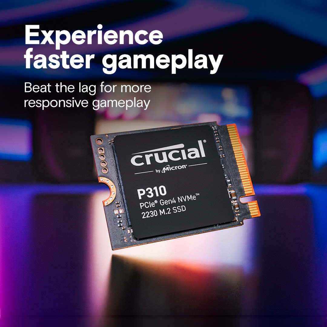 SSD диск CRUCIAL P310 1TB M.2 NVMe (CT1000P310SSD2)